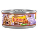 Friskies Extra Gravy Pate with Turkey in Savory Gravy Canned Cat Food, 5.5-oz, case of 24