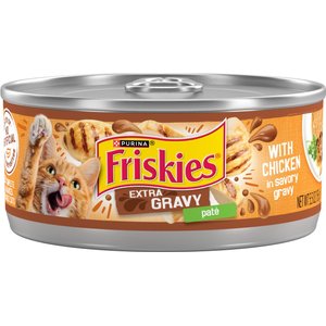 FRISKIES Lil Gravies Roasted Chicken Flavor Cat Food Complement