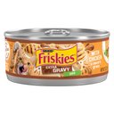 Friskies Extra Gravy Pate with Chicken in Savory Gravy Canned Cat Food, 5.5-oz, case of 24