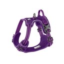 Chai's Choice Premium Outdoor Adventure 3M Polyester Reflective Front Clip Dog Harness, Purple, Small: 17 to 22-in chest