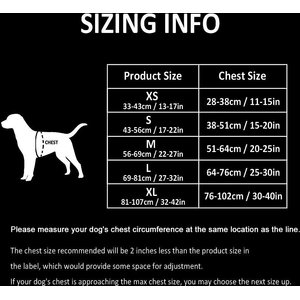 Chai's Choice Premium Outdoor Adventure 3M Polyester Reflective Front Clip Dog Harness, Royal Blue, Medium: 22 to 27-in chest