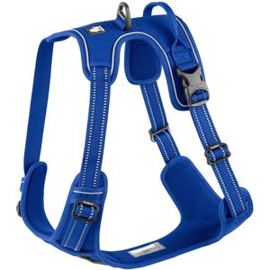 Chai's Choice Premium Outdoor Adventure 3M Polyester Reflective Front Clip Dog Harness, Royal Blue, X-Large: 32 to 42-in chest