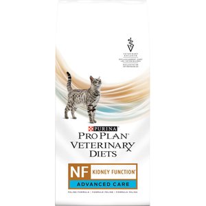 Purina Pro Plan Veterinary Diets NF Kidney Function Advanced Care Dry Cat Food, 3.15-lb bag