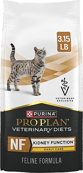 Purina Pro Plan Veterinary Diets NF Kidney Function Early Care Dry Cat Food, 3.15-lb bag slide 1 of 11