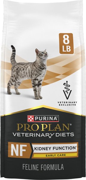 PURINA PRO PLAN VETERINARY DIETS NF Kidney Function Early Care Dry Cat Food 8 lb bag Chewy