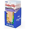 Inaba Ciao Grain-Free Grilled Chicken Fillet in Shrimp Flavored Broth Cat Treat, 0.9-oz pouch, pack of 6