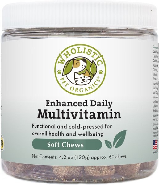 Out of Stock WHOLISTIC PET ORGANICS Enhanced Daily Multivitamin Soft