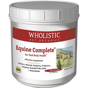 Wholistic Pet Organics Equine Complete All-In-One Horse Supplement, 18-lb