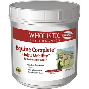 Wholistic Pet Organics Equine Complete Plus Joint Mobility Horse Supplement, 8-lb