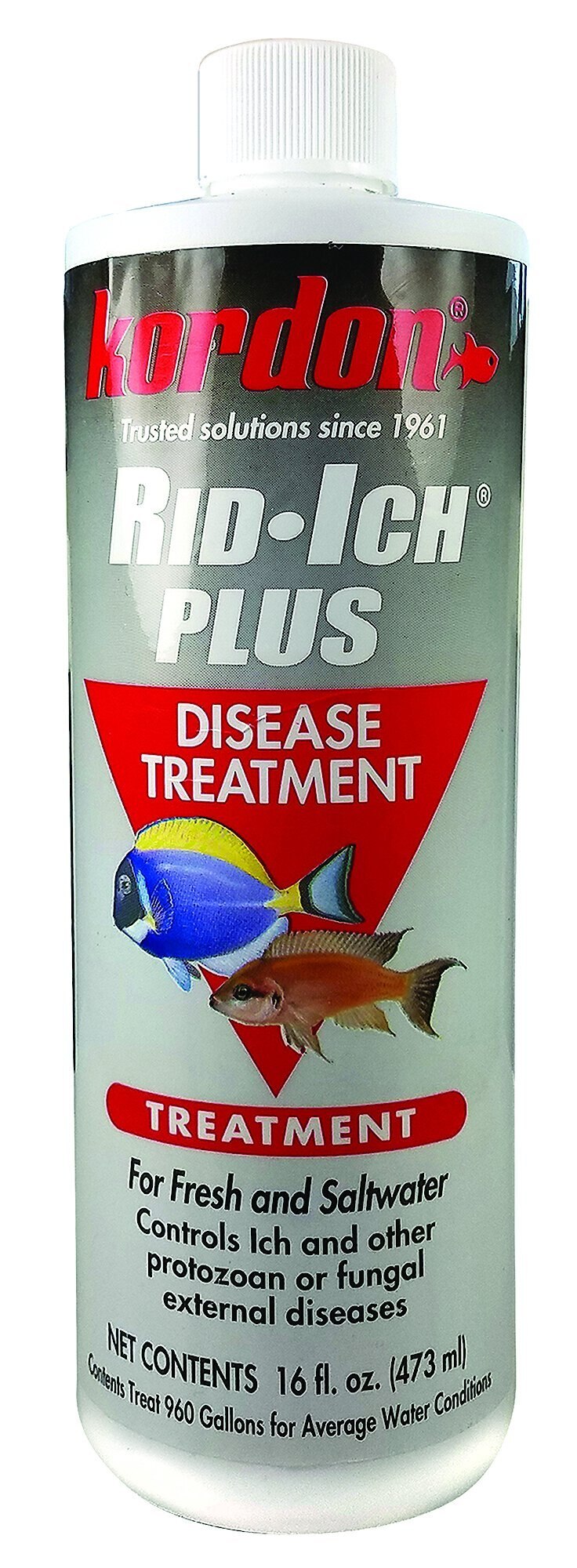 KORDON RidIch Plus Disease Aquarium Treatment, 16oz bottle Customer