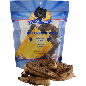Kona's Chips Lamb Crunchtimes Dog Treats, 5-oz
