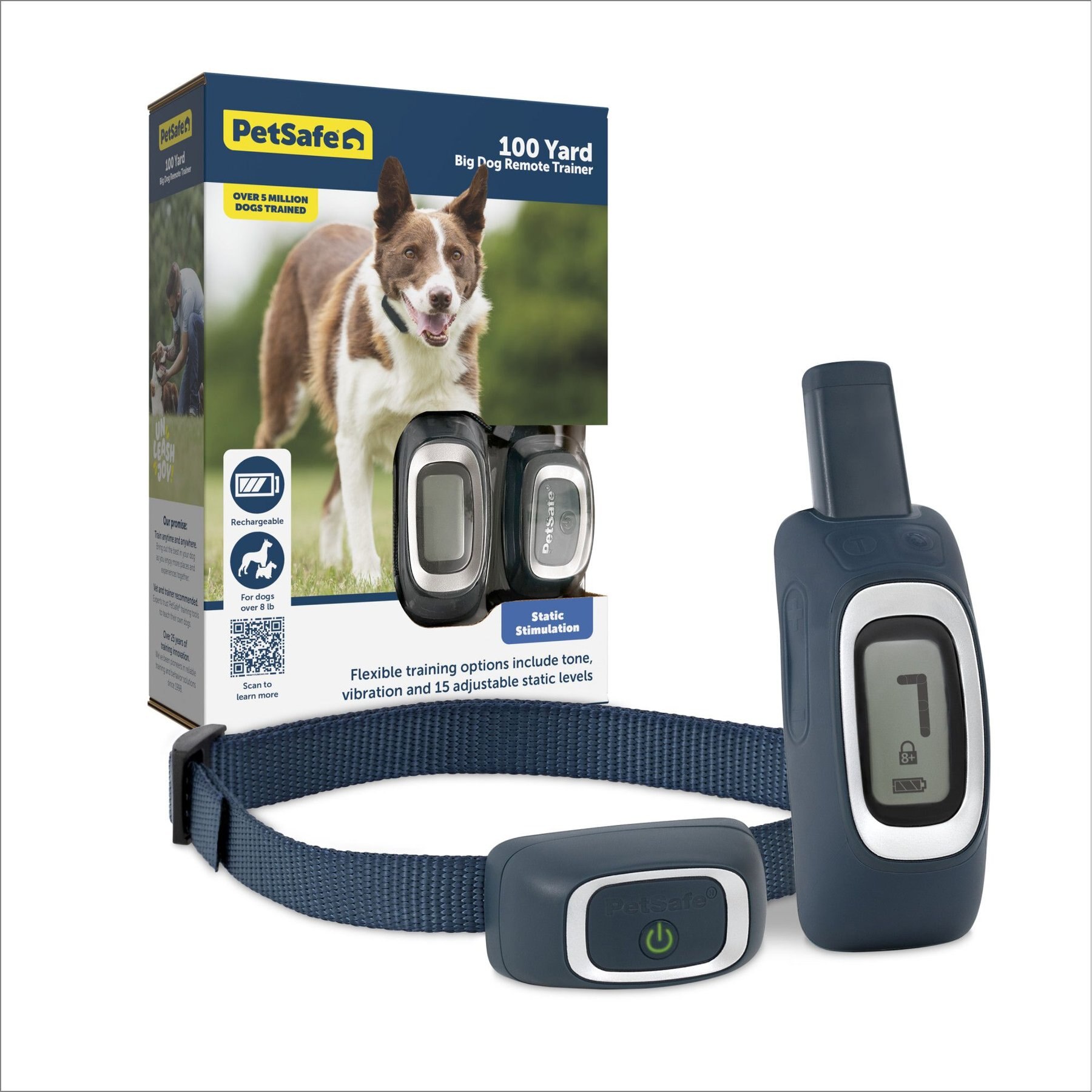 PETSAFE Remote Trainer Dog Collar, 100yd, Standard