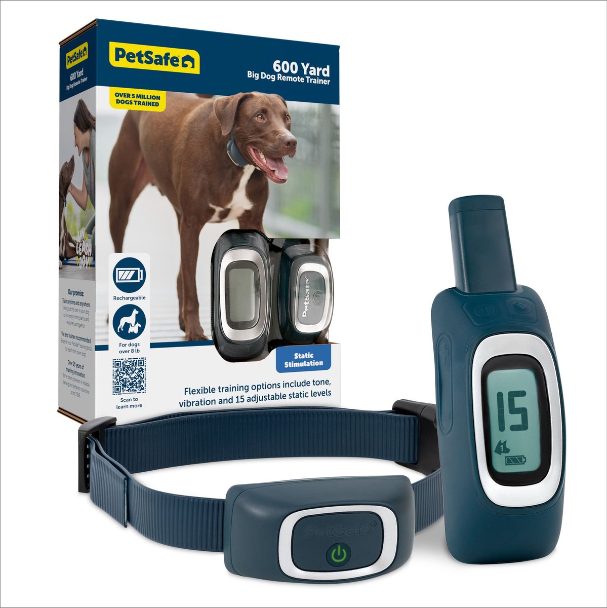 Collarless dog outlet trainer