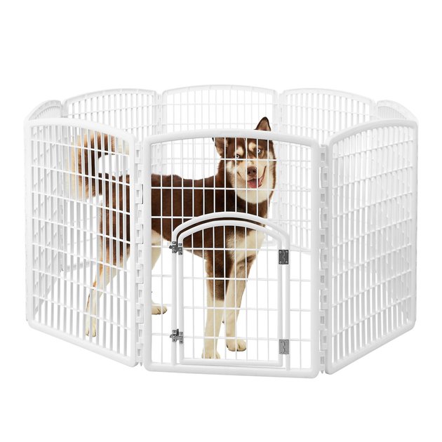 frisco plastic dog exercise pen