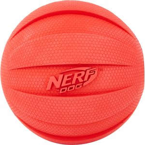 Nerf Dog Squeak Ball Dog Toy, Large, Red