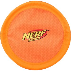 Nerf Dog Nylon Flyer Dog Toy, Medium, Orange