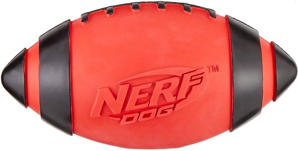 Nerf Dog SMALL Classic Squeak Football - Nerf Dog Toys