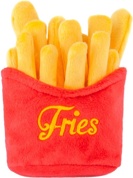 P.L.A.Y. Pet Lifestyle and You American Classic Food French Fries Squeaky Plush Dog Toy slide 1 of 5