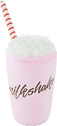P.L.A.Y. Pet Lifestyle and You American Classic Food Milkshake Squeaky Plush Dog Toy