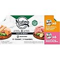 Nutro Grain-Free Tender Chicken Stew & Roasted Turkey Stew Cuts in Gravy Variety Pack Adult Dog Food Trays, 3.5-oz, case of 12