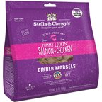 Stella & Chewy's Yummy Lickin' Salmon & Chicken Dinner Morsels Freeze-Dried Raw Cat Food, 18-oz bag