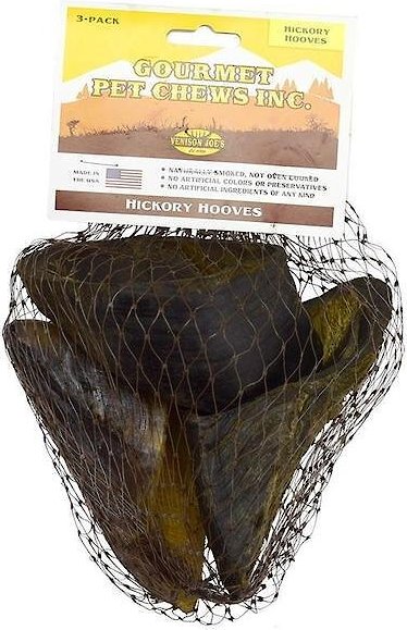 Venison Joe's Hickory Smoked Beef Hooves Dog Treat, 3 count slide 1 of 2