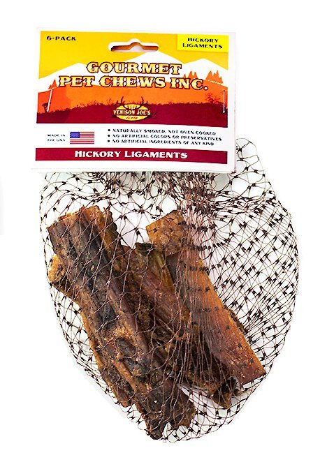 Venison Joe's Hickory Smoked Beef Ligaments Dog Treats