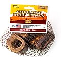 Venison Joe's Hickory Smoked Small Beef Bone Dog Treats, 3 count
