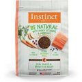 Instinct Be Natural Real Salmon & Brown Rice Recipe Freeze-Dried Raw Coated Dry Dog Food, 24-lb bag