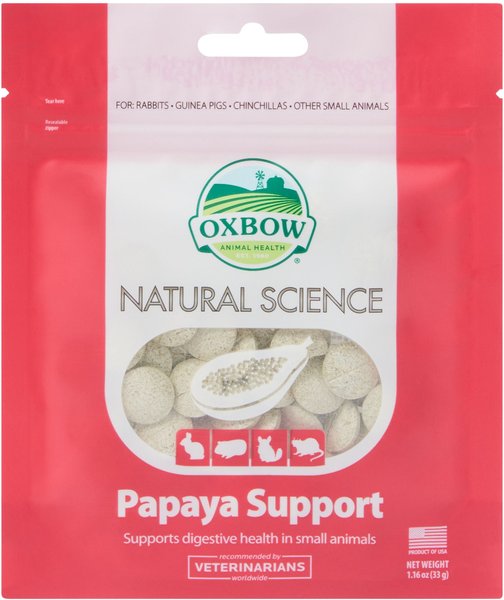 Oxbow papaya 2025 tablets for rabbits