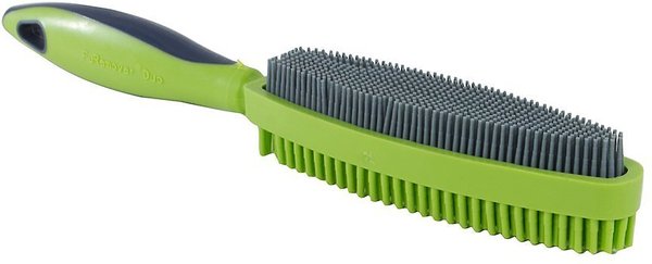 FURemover Duo Dual-Sided Grooming & Hair Removal Dog & Cat Brush, Color Varies slide 1 of 8