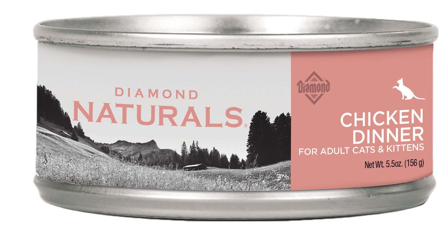 DIAMOND Naturals Chicken Dinner Adult & Kitten Canned Cat Food Customer