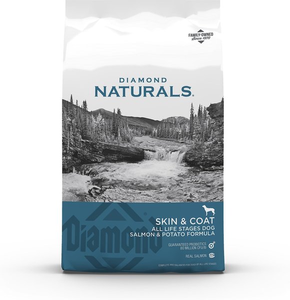 Diamond Naturals Skin & Coat Formula All Life Stages Dry Dog Food, 30-lb bag slide 1 of 6