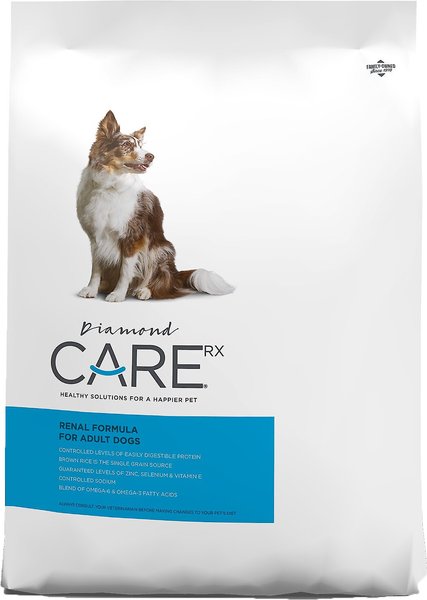 Diamond Care RX Renal Formula Adult Dry Dog Food, 8-lb bag slide 1 of 8