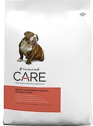 Diamond Care Weight Management Formula Adult Grain-Free Dry Dog Food, 25-lb bag