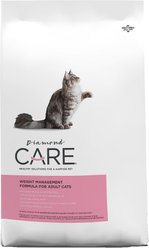Diamond Care Weight Management Formula Adult Grain-Free Dry Cat Food, 15-lb bag