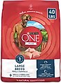 Purina ONE Natural Large Breed +Plus Formula Dry Dog Food, 40-lb bag
