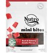 NUTRO Mini Bites Beef & Hickory Smoke Flavor Dog Treats, 8-oz bag ...