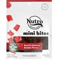 Nutro Mini Bites Beef & Hickory Smoke Flavor Dog Treats, 8-oz bag