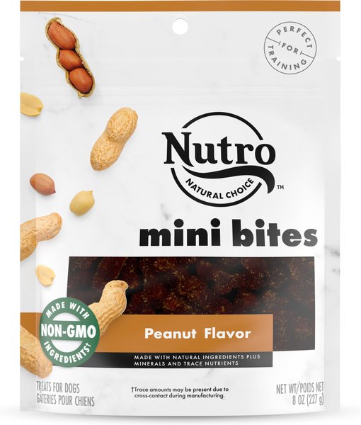 nutro mini bites peanut butter