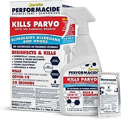 Performacide Kills Parvo Disinfectant & Deodorizer Kit, 32-oz bottle slide 1 of 3