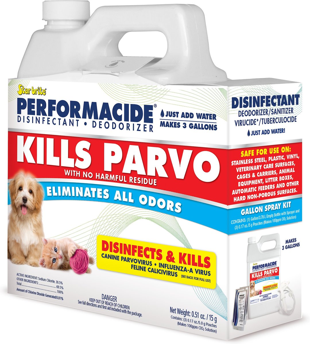 Killing parvo in the hot sale yard