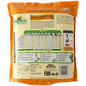 Wagner's Sunflower Hearts & Chips Premium Wild Bird Food, 6-lb bag