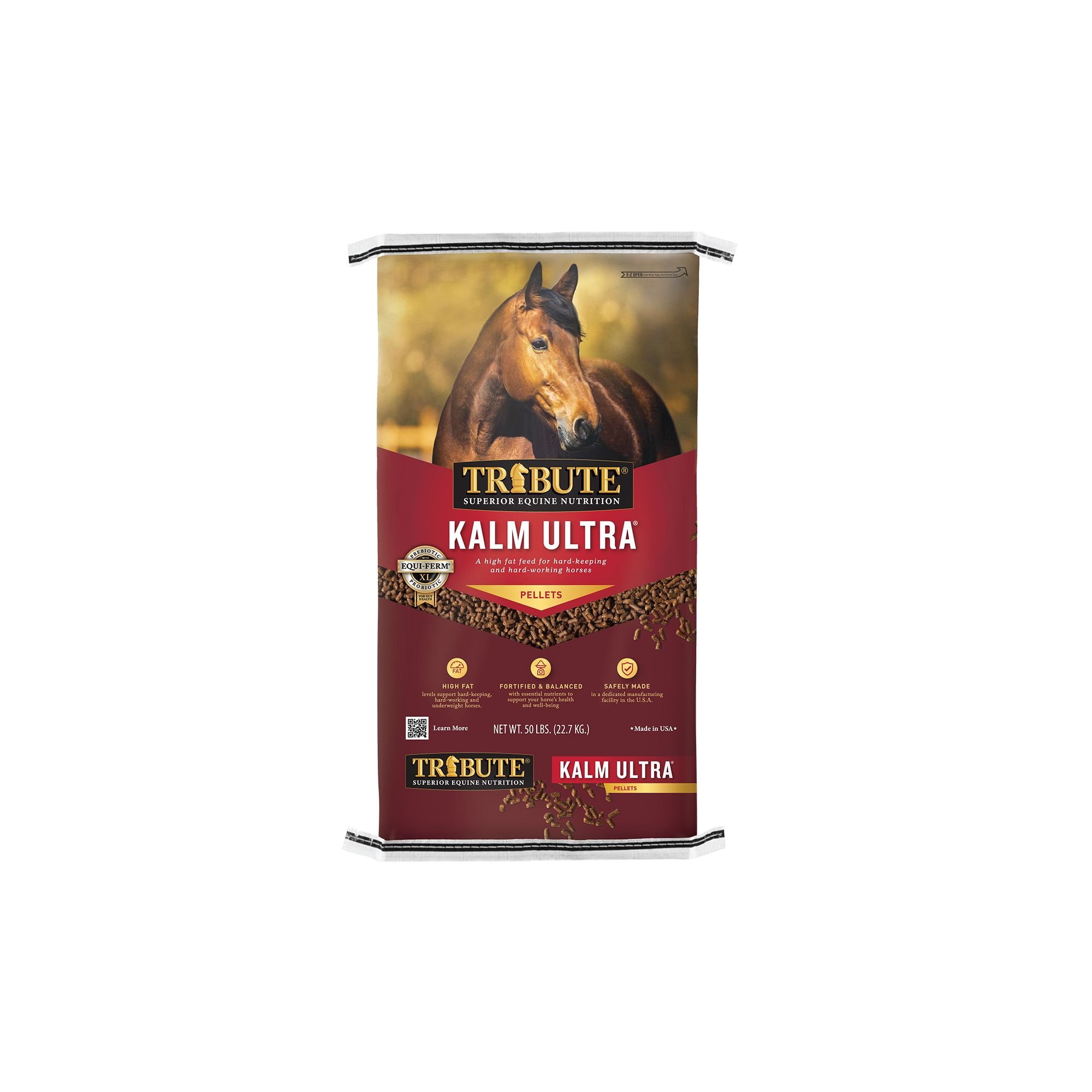 TRIBUTE EQUINE NUTRITION Kalm Ultra High Fat Horse Feed Customer