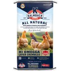 Kalmbach Feeds All Natural 17% Protein Hi Omegga Layer Crumbles Chicken Feed, 50-lb bag