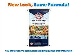 Kalmbach Feeds All Natural 16% Protein Layer Crumbles Chicken Feed, 50-lb bag slide 2 of 8