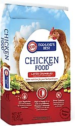 Eggland's Best 17% Protein Layer Crumbles Chicken Feed, 40-lb bag