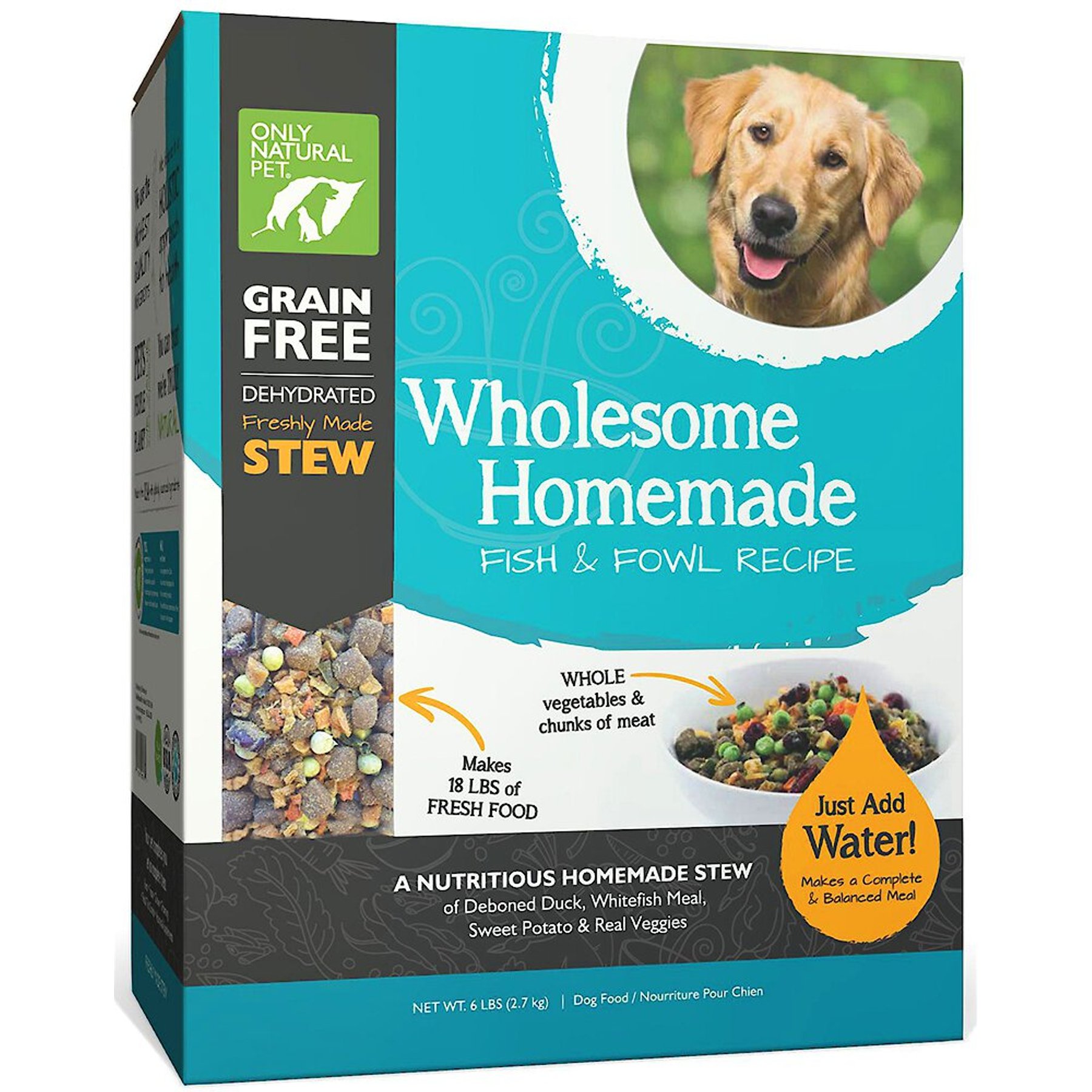 Only natural dehydrated dog food sale