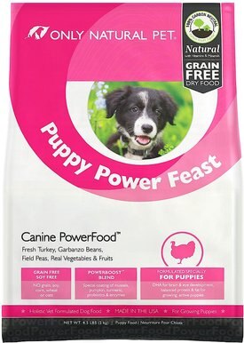 only natural puppy power feast