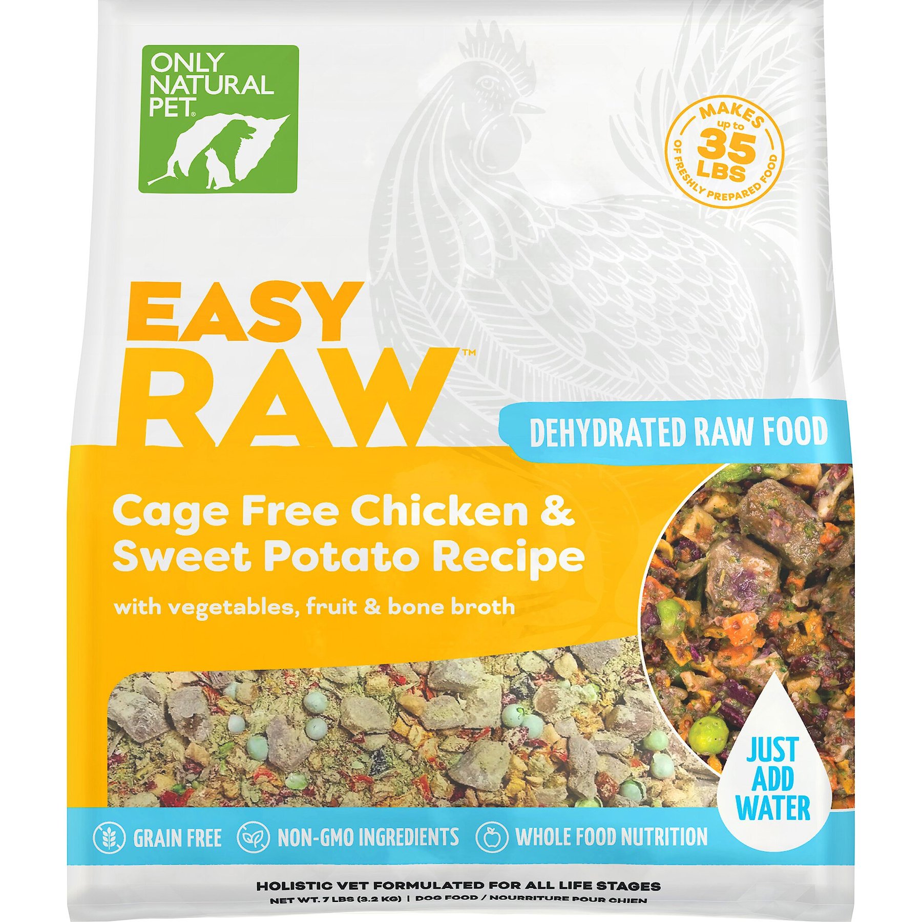 Only natural easy raw dog food best sale